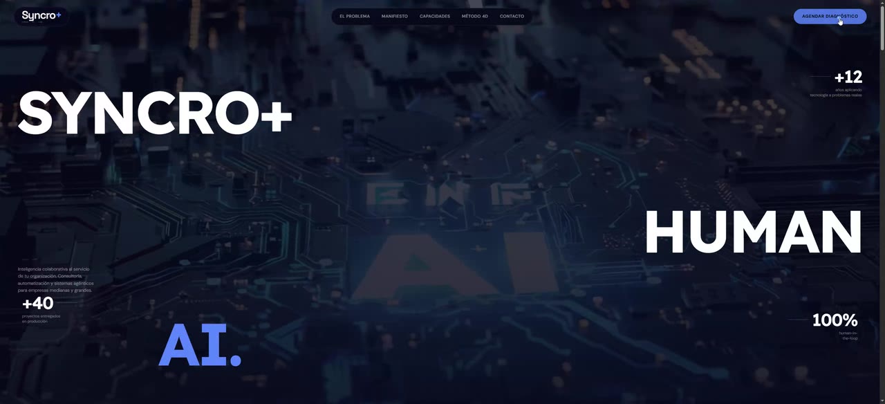Syncro+ — plataforma de IA empresarial