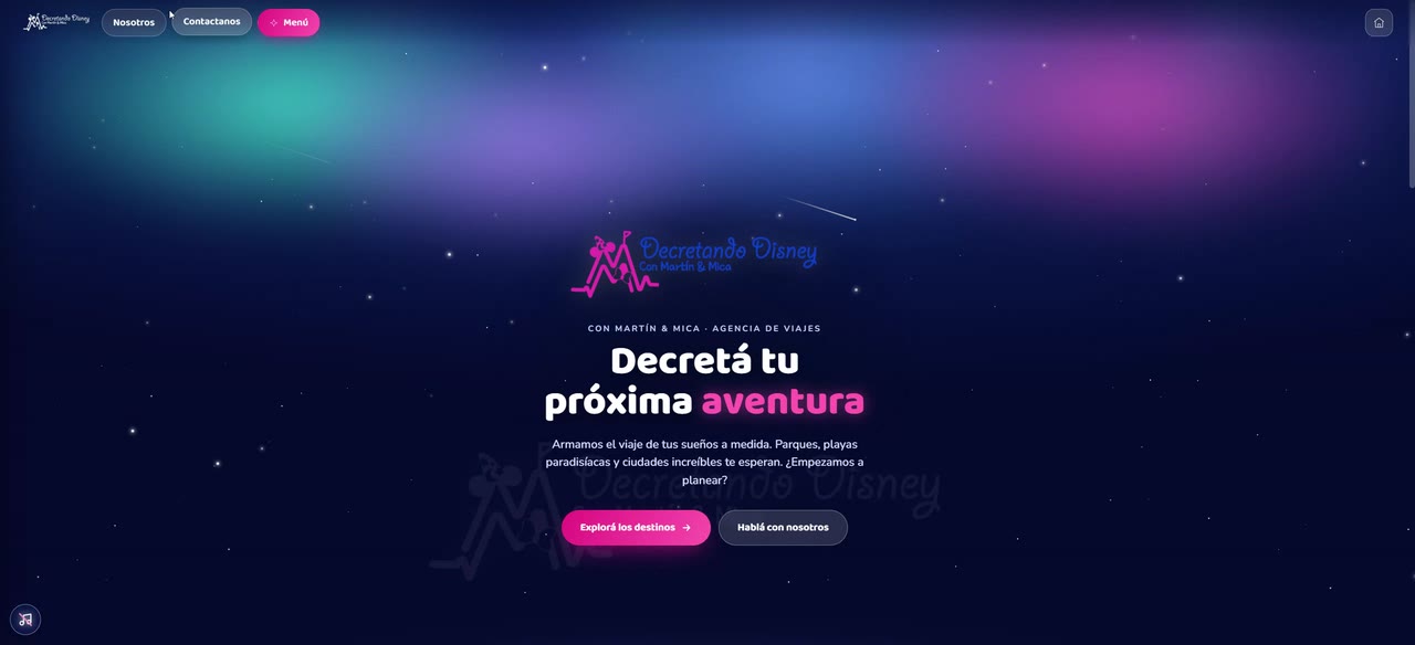 Decretando Disney — web con asesor IA