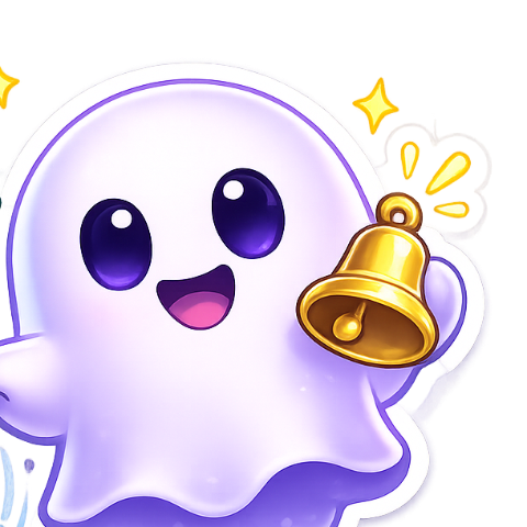 Mascota fantasma de PriceGhost, la app que vigila los precios por vos